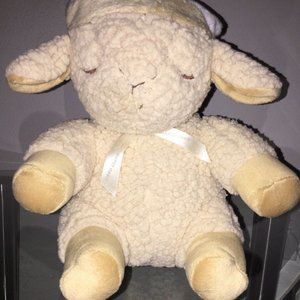 Cloud B 12” Sleep Sheep w/ Night Cap Plush Spring Stuffed Animal Lamb